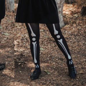 Snag Tights: Skele-Fun SIZE G